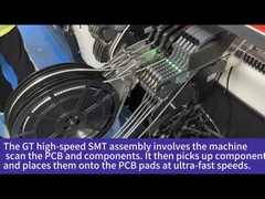 मुद्रित सर्किट असेंबली 6 परत 2OZ ऑडियो अनुप्रयोग के लिए तांबे लाल soldermask के साथ