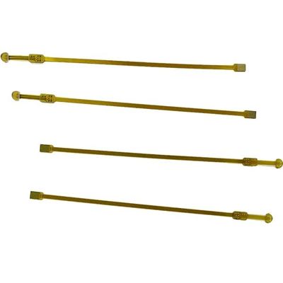 अच्छा मूल्य OEM 6 परतें कठोर फ्लेक्स पीसीबी पीला कवर 1.1 मिमी कोई सिल्कस्क्रीन फिल्म नहीं ऑनलाइन