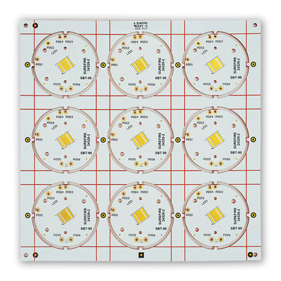 अच्छा मूल्य Cu आधारित कॉपर PCB 1 लेयर सर्किट 2oz ENIG 199.00mm*199.00mm ऑनलाइन