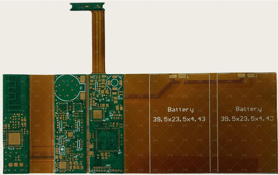 अच्छा मूल्य बैटरी अनुप्रयोगों के लिए 6L कठोर लचीला सर्किट बोर्ड 1.0 मिमी FR4 और PI मटेरियल के साथ EING ऑनलाइन