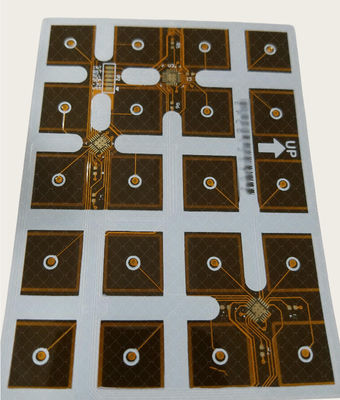 अच्छा मूल्य डबल साइड फ्लेक्स पीसीबी 1OZ EING येलो कवरले और व्हाइट सोल्डरमास्क एफपीसी ऑनलाइन