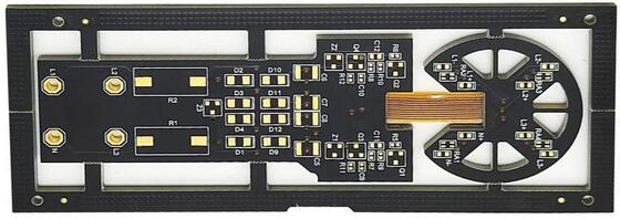 अच्छा मूल्य इमर्शन गोल्ड सरफेस फिनिश के साथ रिजिड-फ्लेक्सिबल प्रिंटेड सर्किट बोर्ड ऑनलाइन